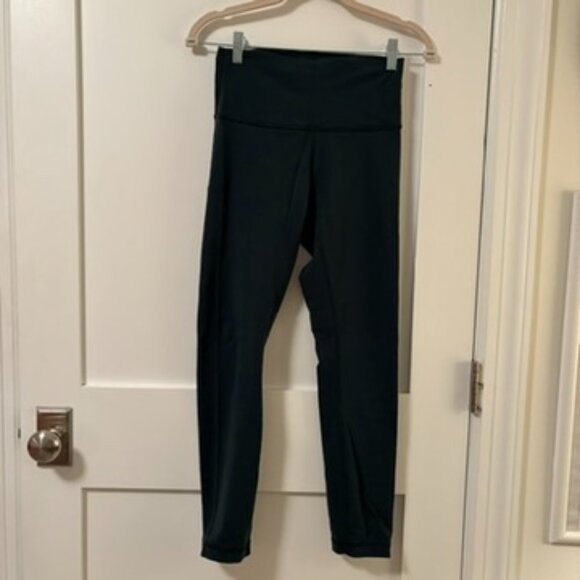 Wunder under mid rise tight leggings in Royal Emerald - Picture 1 of 5